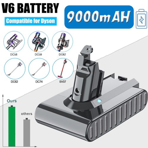 9000 mah per dyson batteria - dyson,