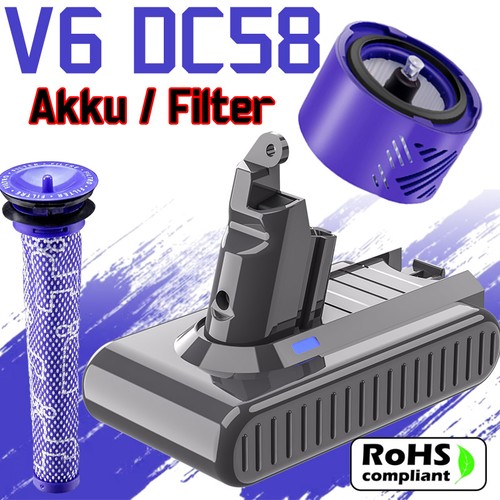 9000 mah per batteria dyson - batteria, v6