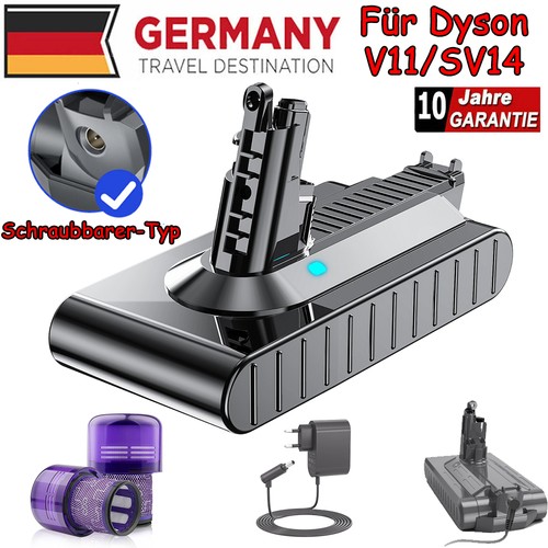 Per dyson v11 - sv14, 25.2v