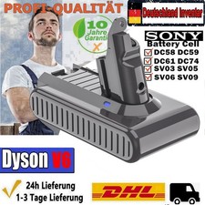 Per Dyson V6 Batteria 6,0 AH