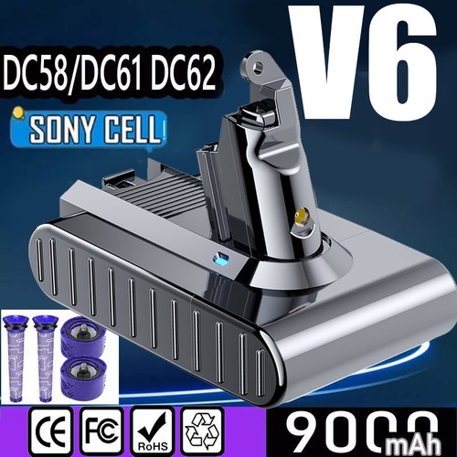 9000 mah per batteria dyson - mah,