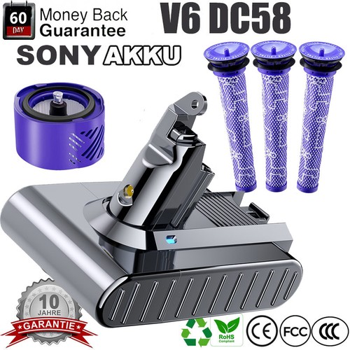 Per dyson fluffy 6v - dyson, v6