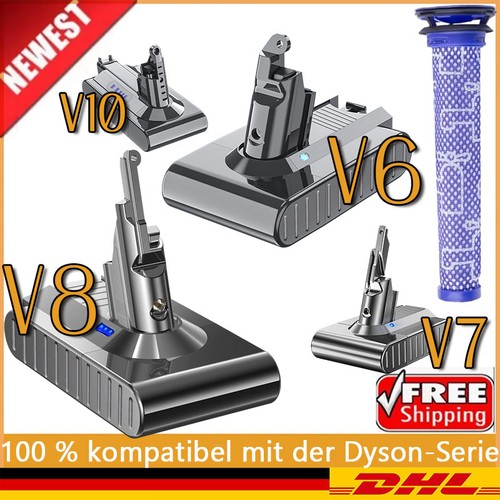 Batteria 9500 mah per dyson - mah,