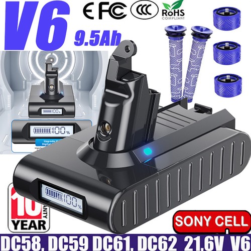 Batteria 9500 mah per - per, dyson