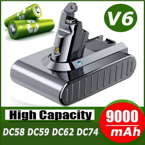 9000 mah per dyson batteria - 9000,